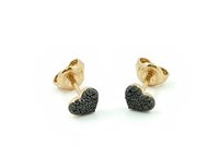 Orecchini Crivelli Donna in Oro rosa Diamante Black 0.17 Ct 370-XE2695 - 370-XE2695